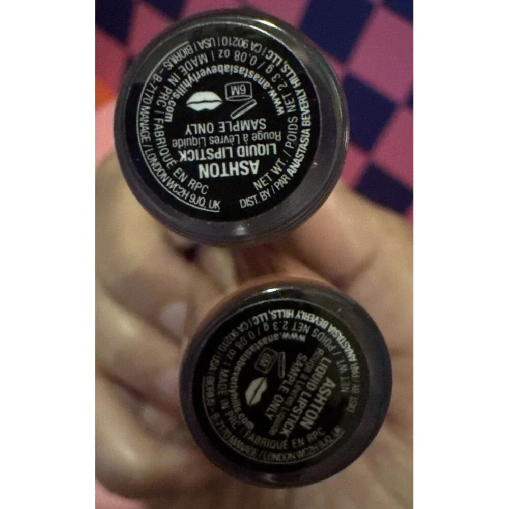 NWOB ANASTASIA BEVERLY HILLS LIQUID LIPSTICK ASHTON Lot Of 2 ( .08OZ Each)